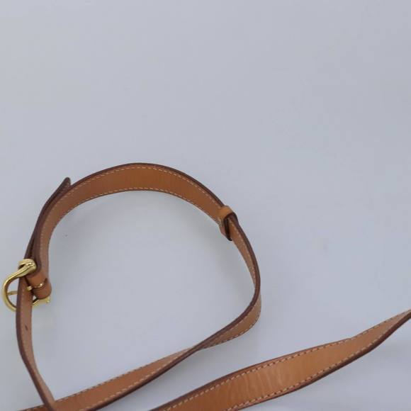 CELINE Macadam Canvas Business Bag PVC Leather 2way Brown Gold Auth 96233 - Picture 14 of 16